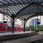 Morgens um 6:15 Uhr im Kölner Hbf.