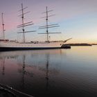 morgens um 6:41 "Gorch Fock"