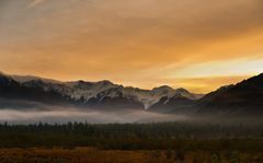 Morgens um 7 am Seward Highway