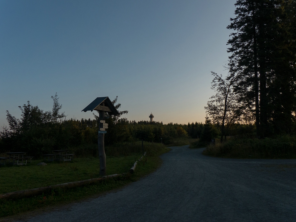 Morgens um 7 auf dem Ettelsberg