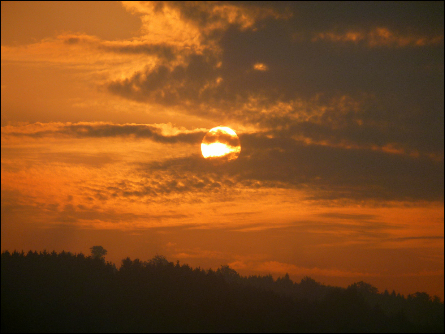 Morgens um 7 ist die Welt noch in Ordnung ...