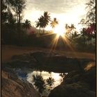 ..Morgens um 7:00 am Strand von Kao Lak.