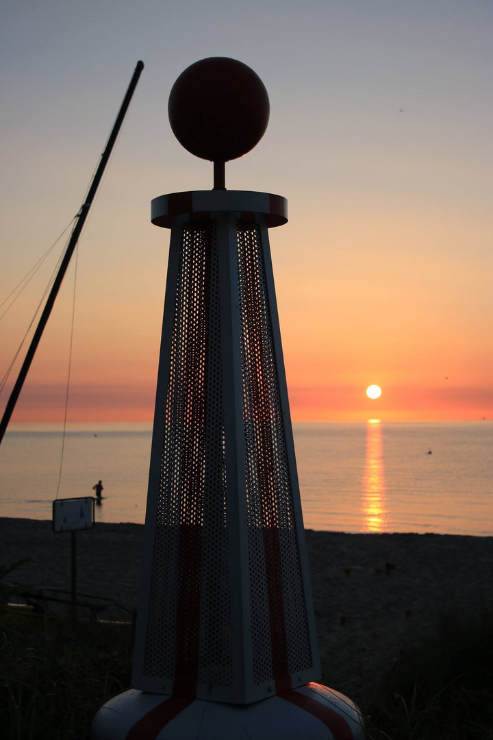 Morgens um 7.00 Uhr an der Ostsee