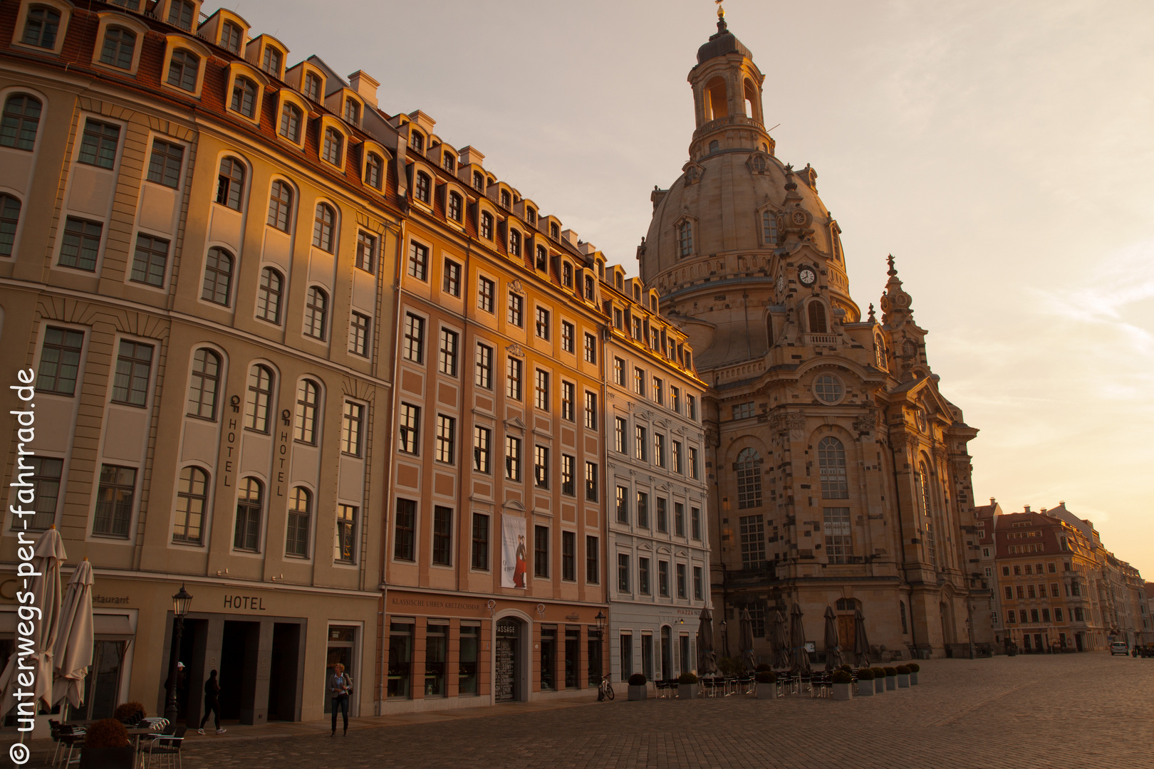 morgens um 7Uhr in Dresden