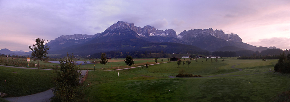 Morgens um 8 am Wilden Kaiser