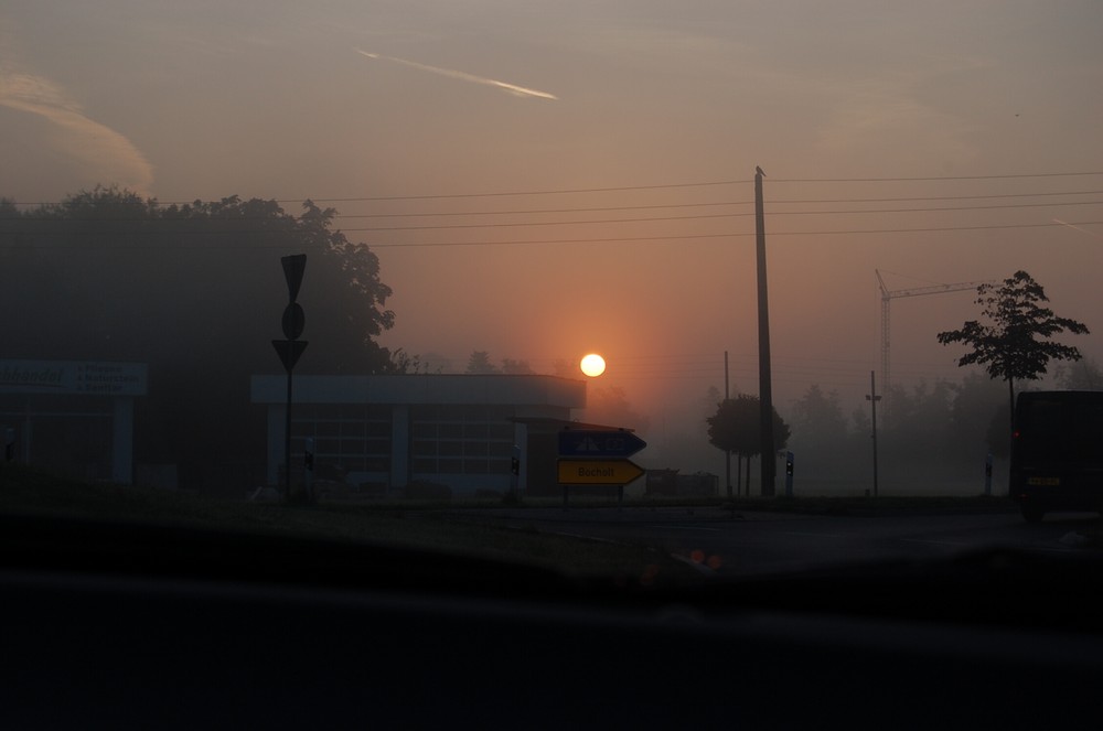 Morgens um halb acht in Bocholt