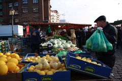 Morgens um halb zehn in Hamburg: Fischmarkt