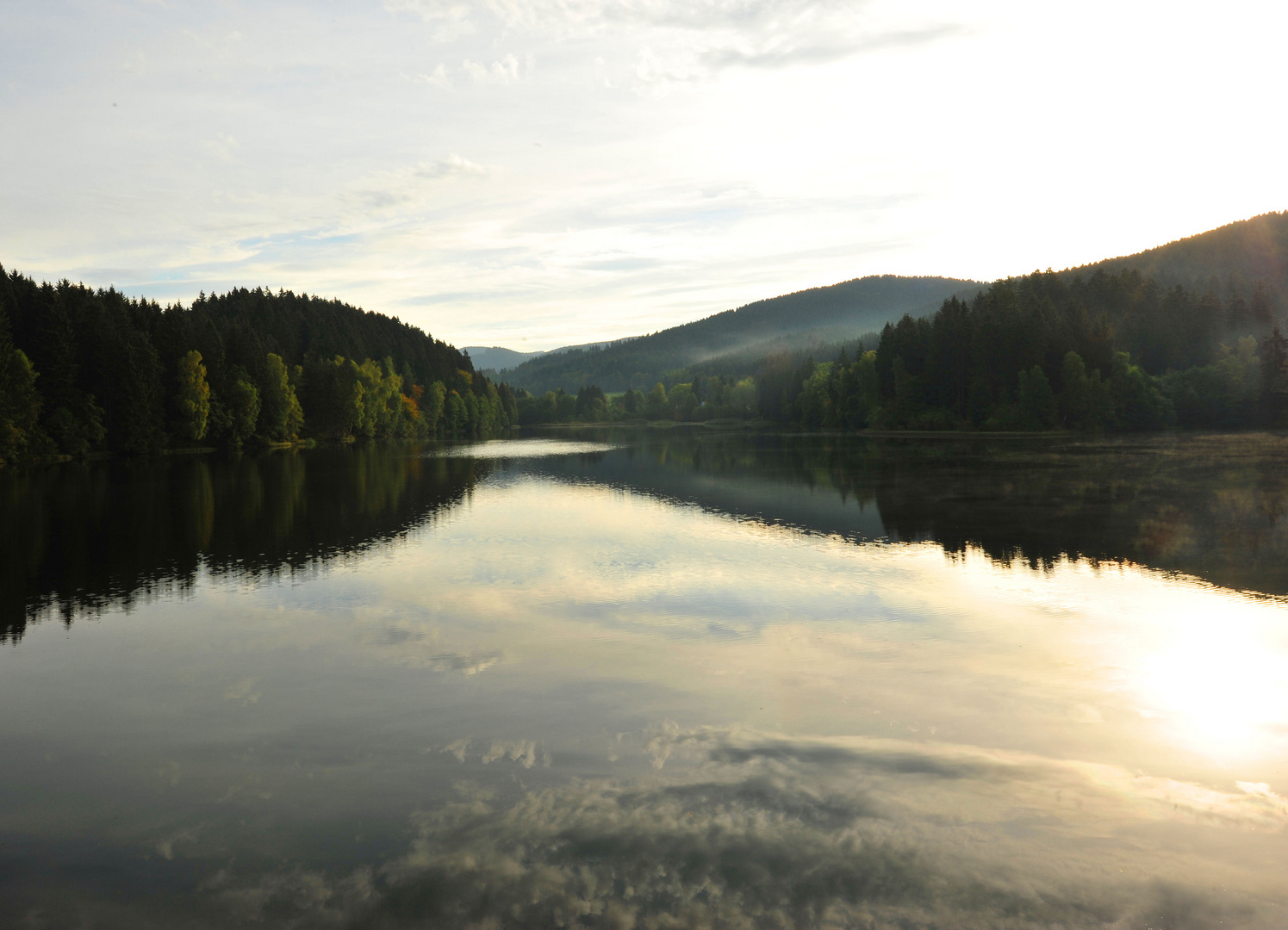 Morgens um halbacht