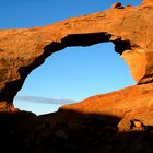 Morgens um sechs am Skyline Arch