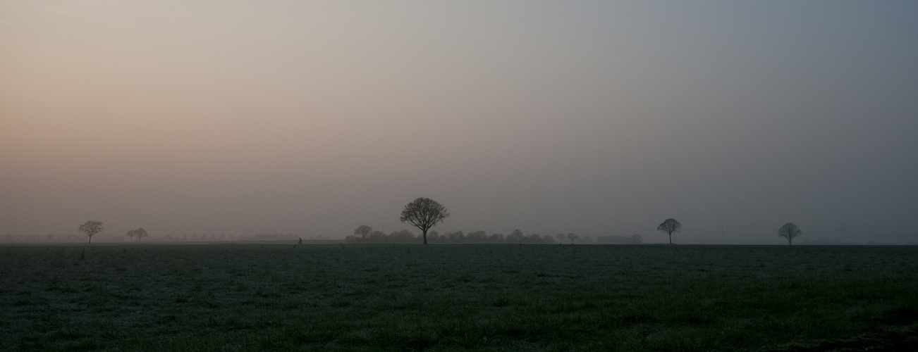 Morgens um sieben...