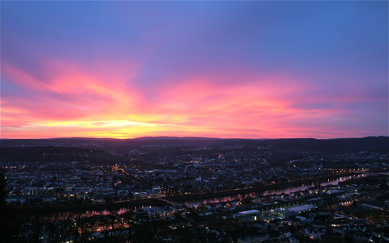 Morgens um sieben...