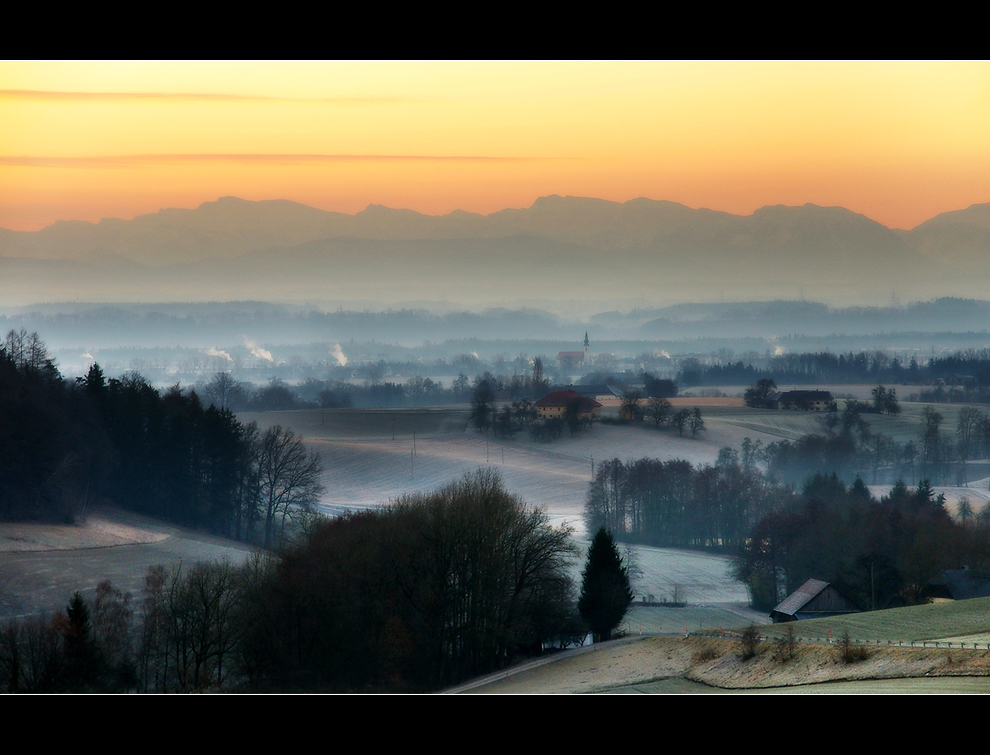 morgens um sieben...