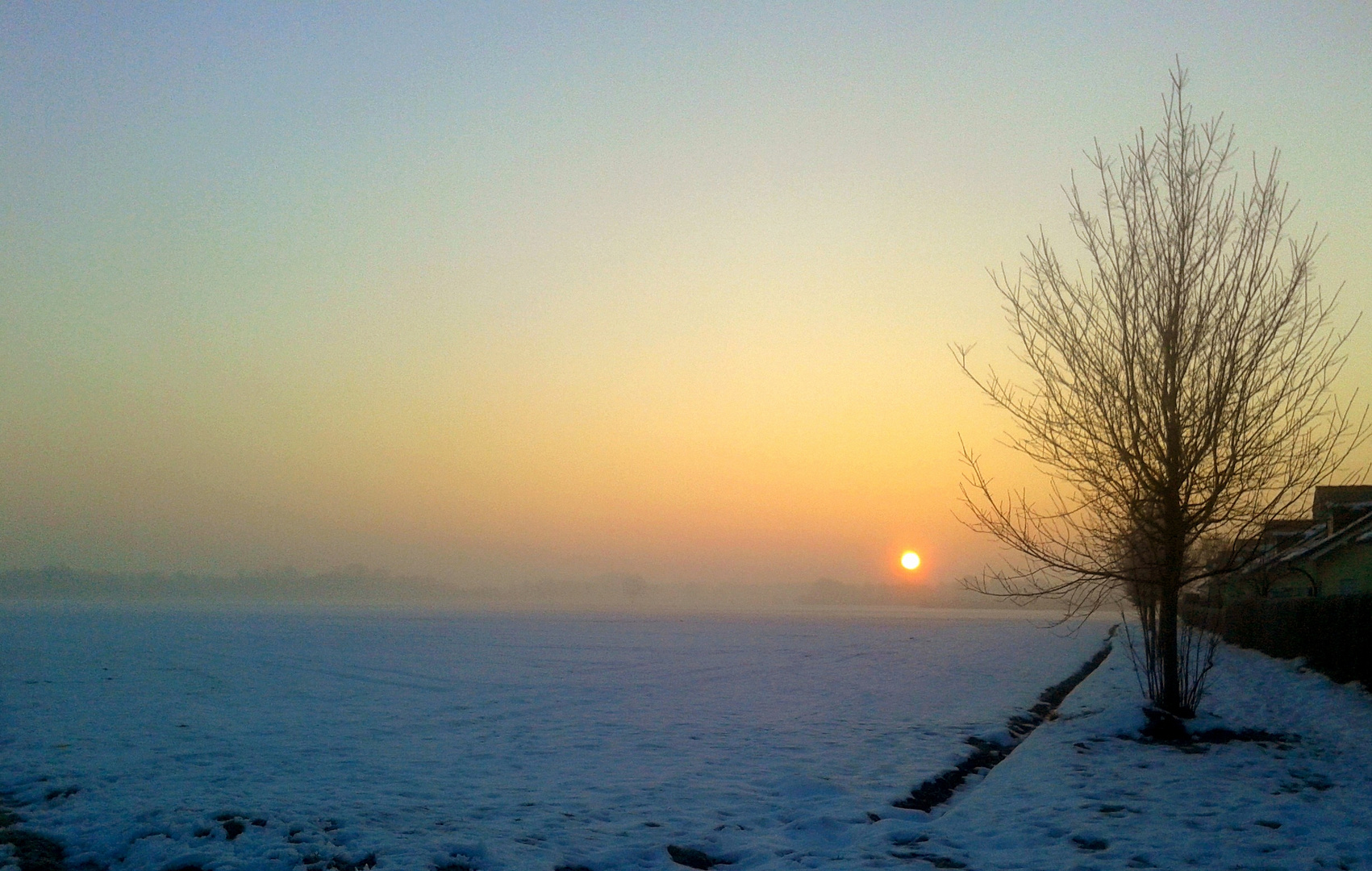 morgens um sieben.....