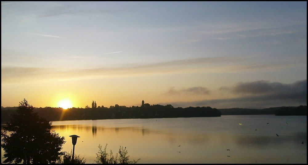 morgens um sieben ist die Welt noch in Ordnung