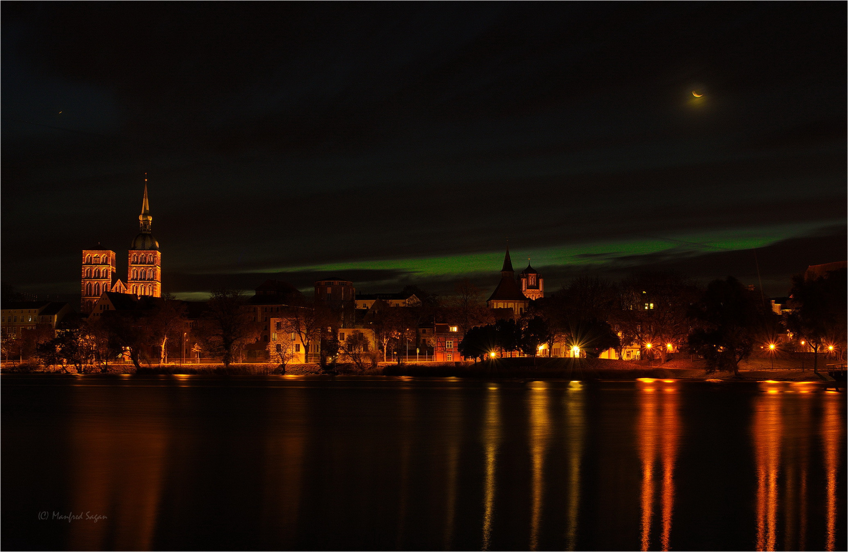 Morgens unterwegs in der Hansestadt Stralsund... 