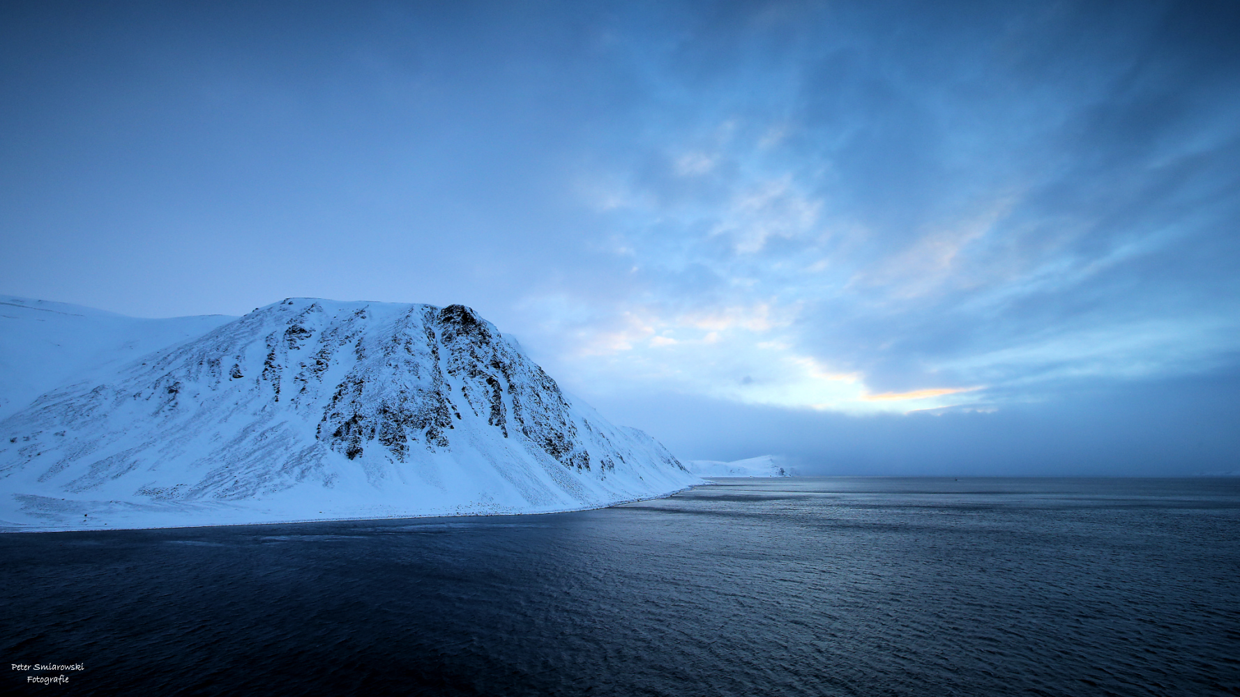 Morgens vor Honningsvåg/Norwegen