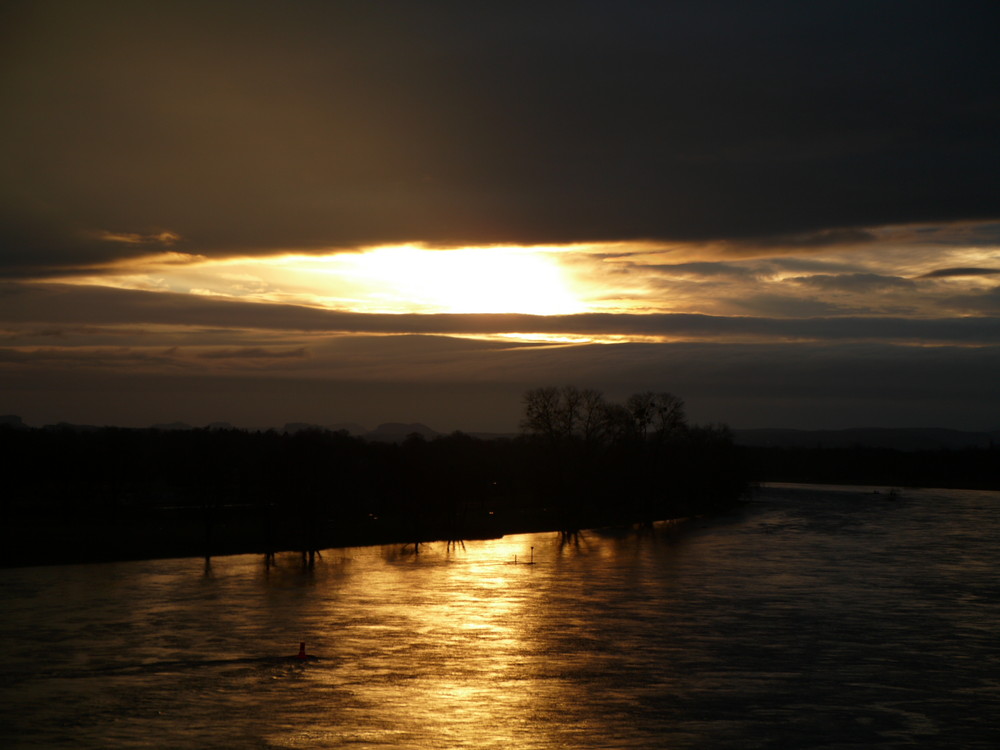 Morgens vorm Balkon