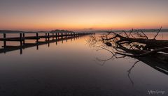 Morgens weit vor Sonnenaufgang am Wörthsee