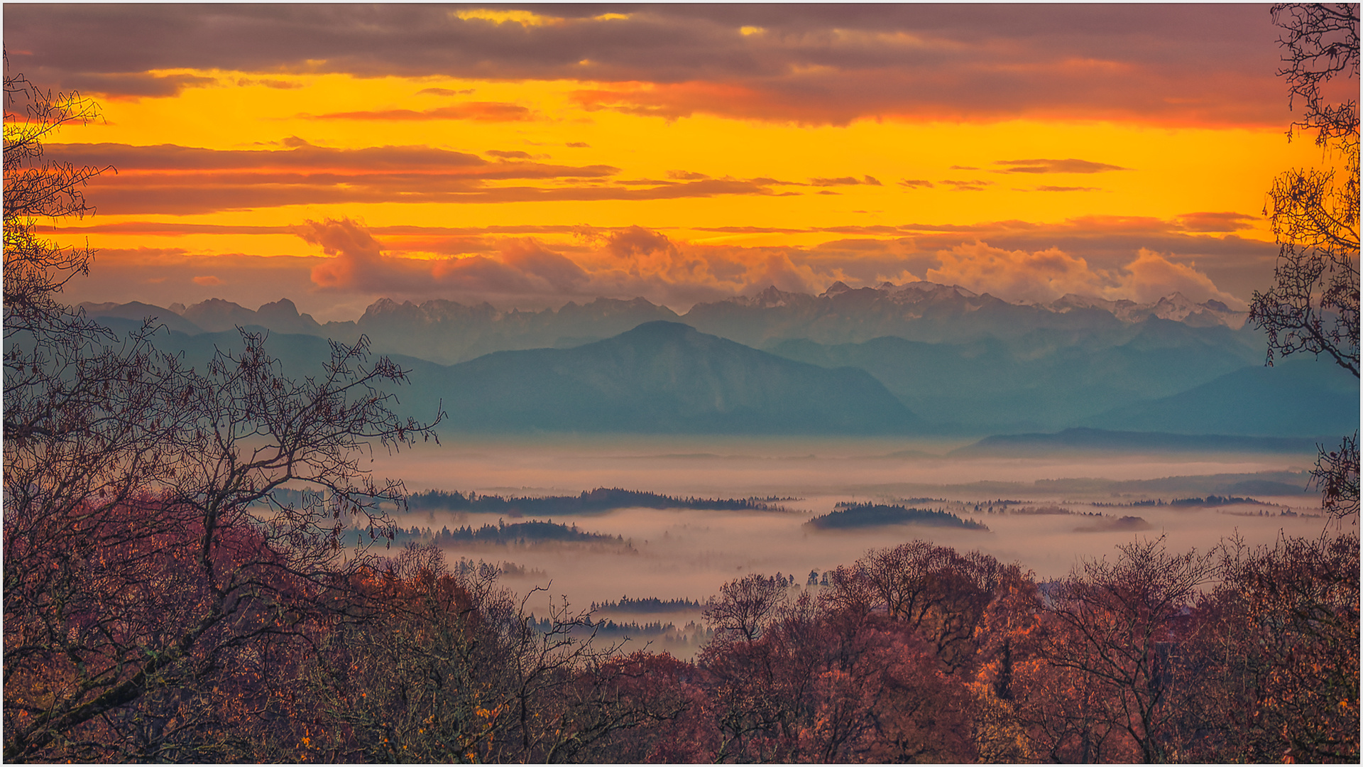 Morgens, wenn der See sich noch mal zudecken mag...