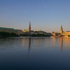 Morgensfrüh an der Alster