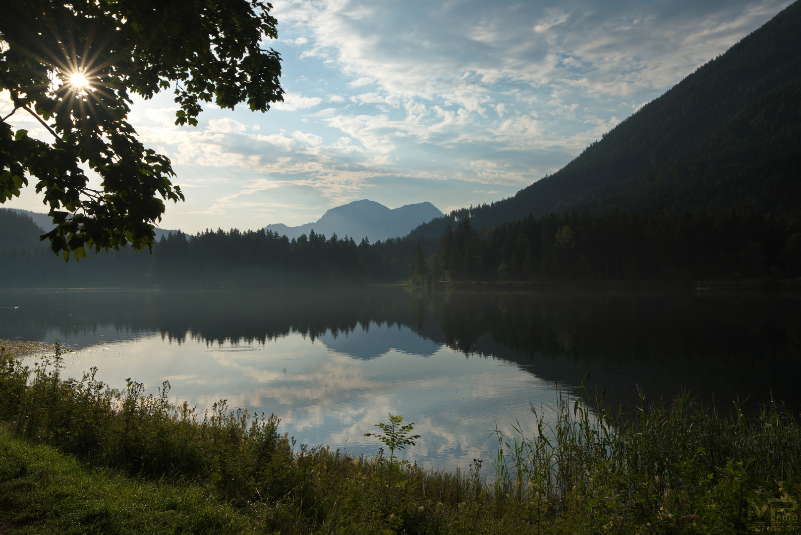 Morgensonne am Hintersee