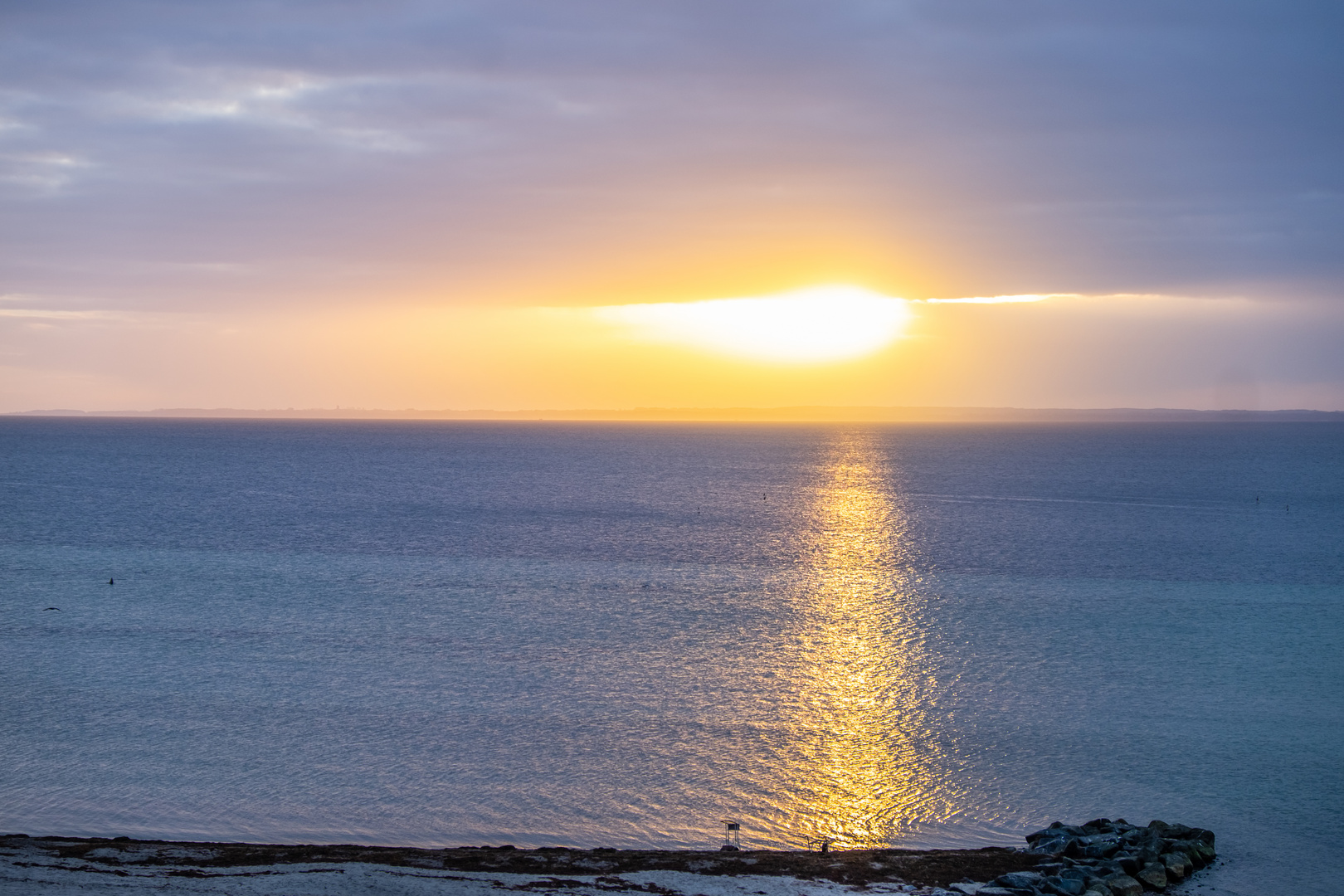 Morgensonne an der Ostsee