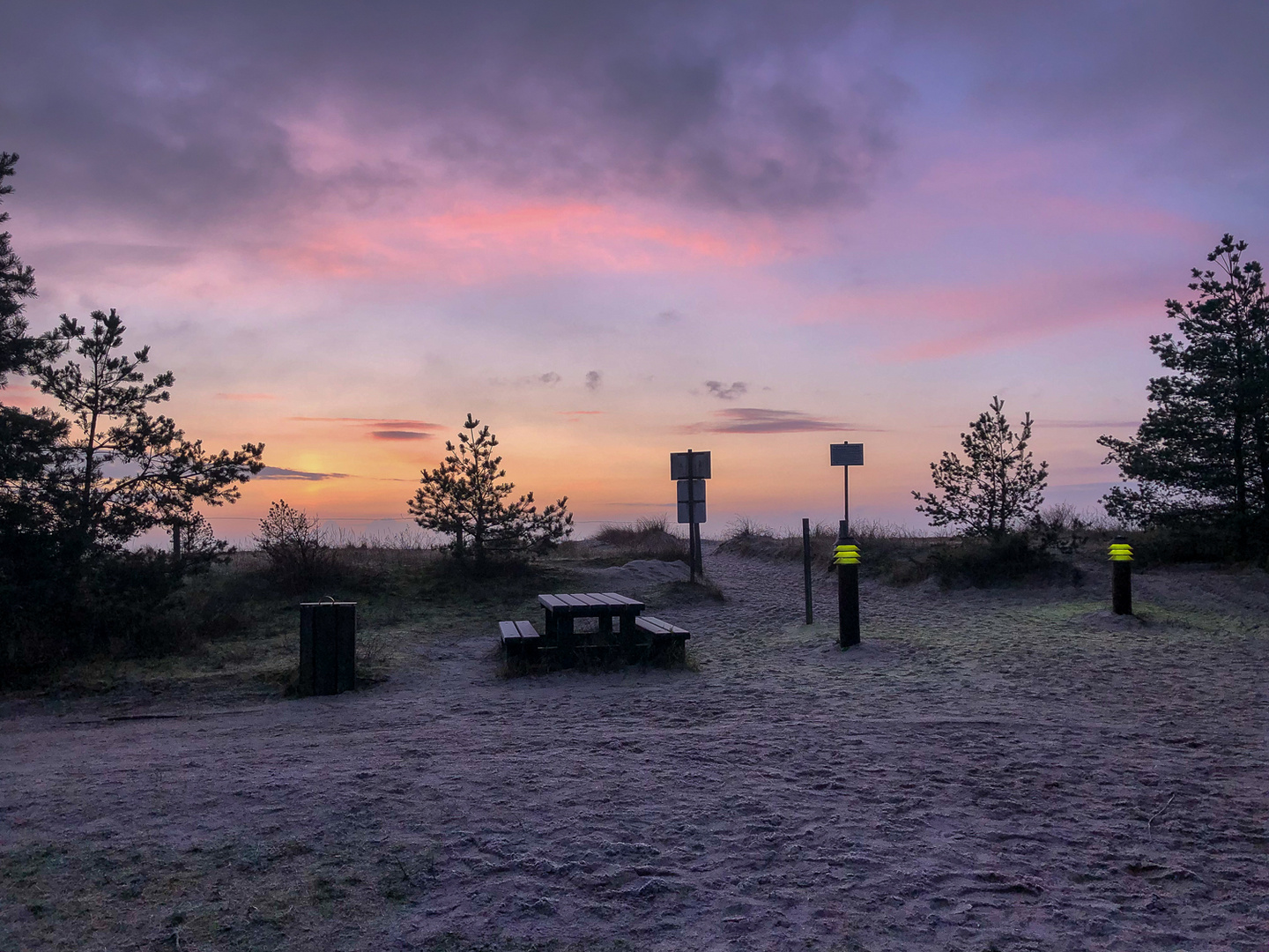 Morgensonne an der Ostsee