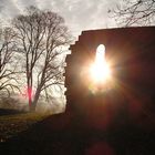 Morgensonne auf dem alten Friedhof