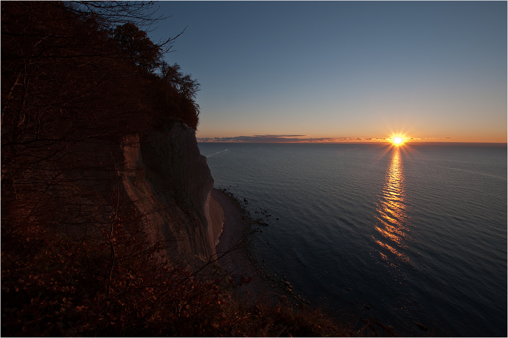 Morgensonne auf Rügen