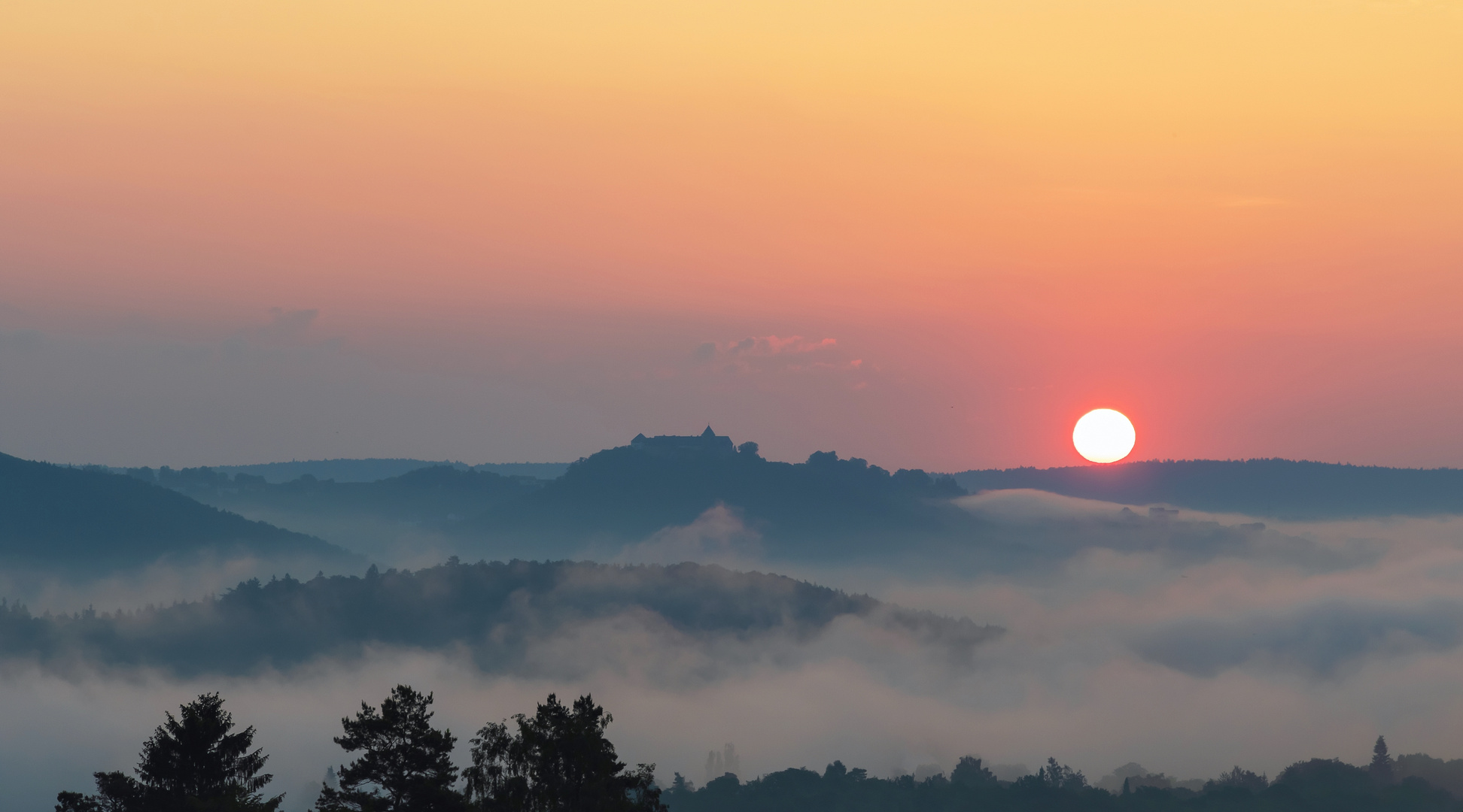 Morgensonne & Frühnebel