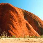 Morgensonne im Dezember- heißes Zentrum Australiens