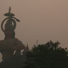 Morgensonne in Dehli Indien Ü392K