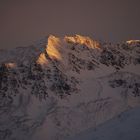 Morgensonne in den Alpen