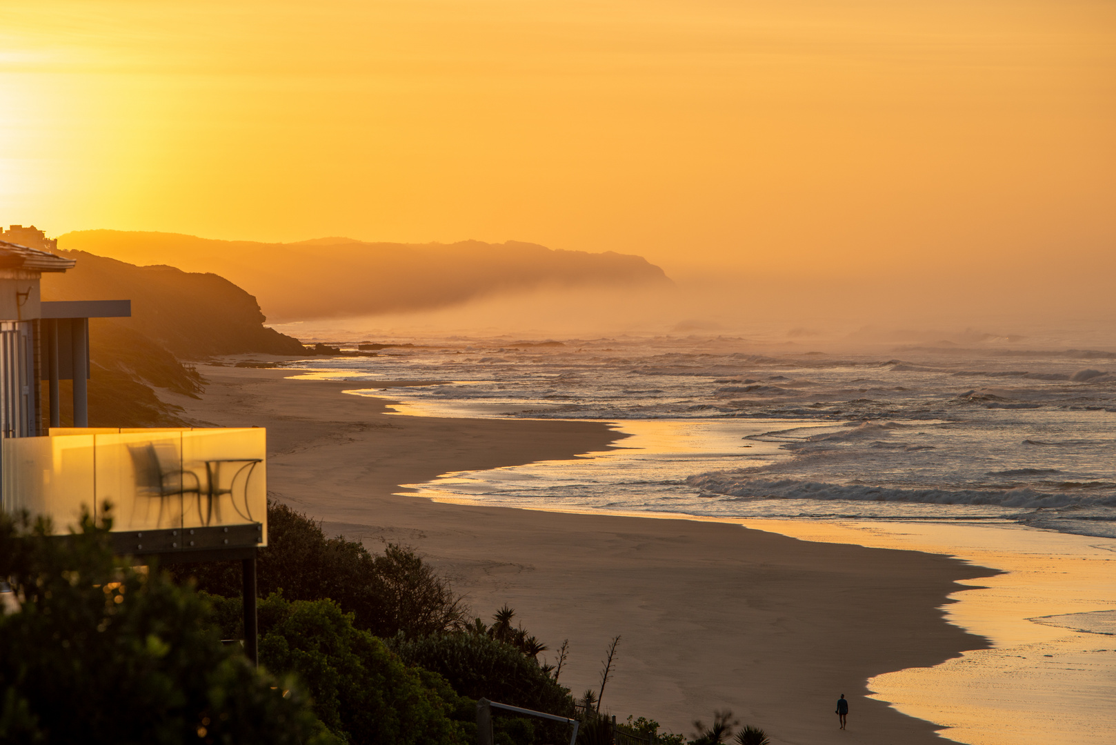 Morgensonne in Südafrika