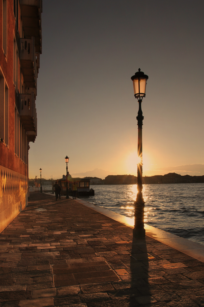 Morgensonne in Venedig