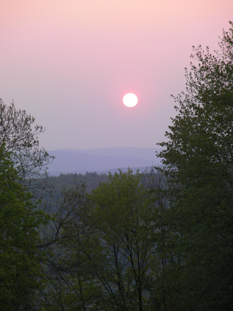 Morgensonne über dem Hils