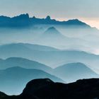 Morgensonne über den Alpen2 Blick zum Dachstein