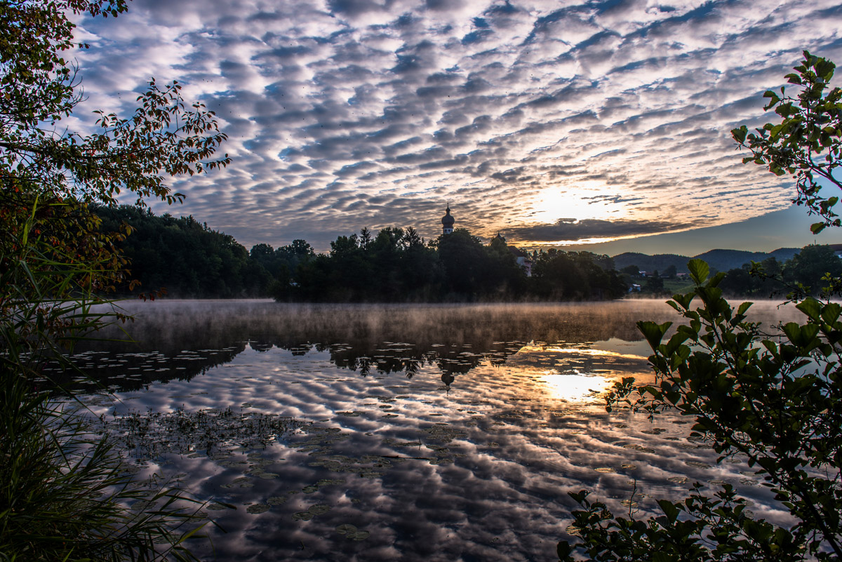 Morgensonne über Höglwörth