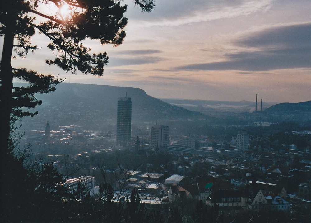 Morgensonne über Jena