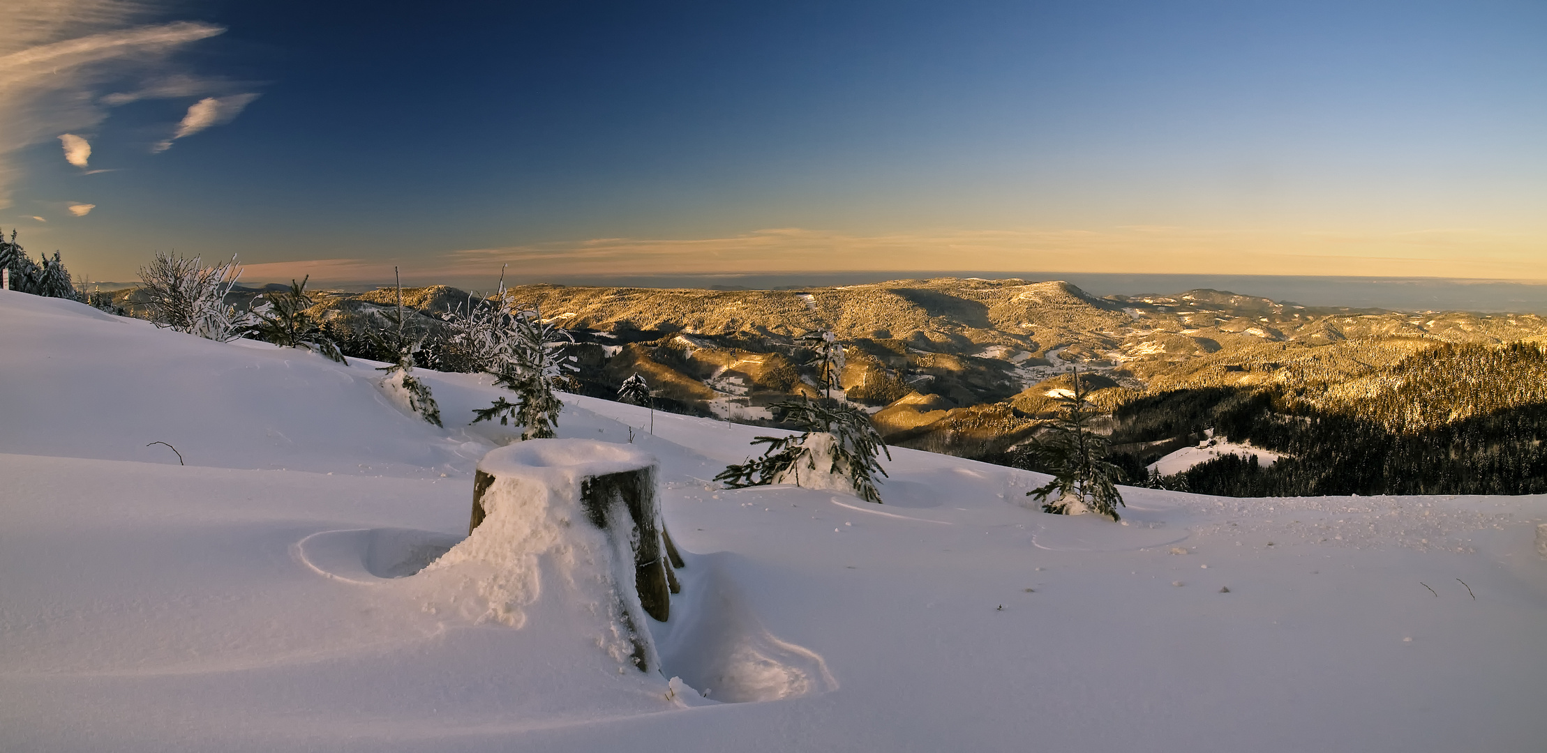 Morgensonne überm Renchtal