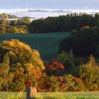 Morgensonne und Nebel über der Elbe am 09.10. 2022, ...als die Wunden