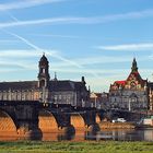 Morgensonne unter der Augustusbrücke