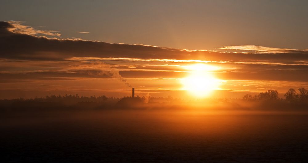 Morgensonnne im Januar