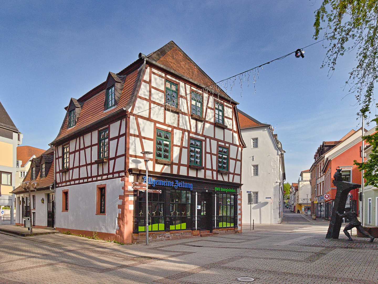 Morgenspaziergang am 1. Mai durch die Alzeyer Innenstadt