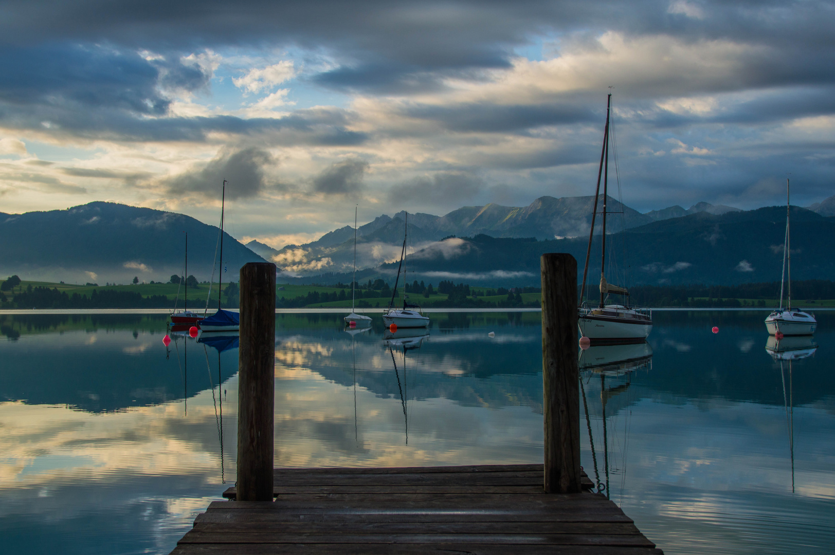 Morgenspaziergang am See 5