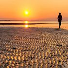 Morgenspaziergang am Strand