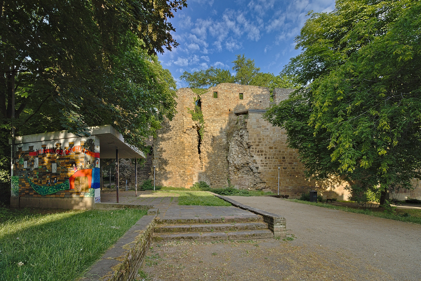 Morgenspaziergang im Juni durch Alzey