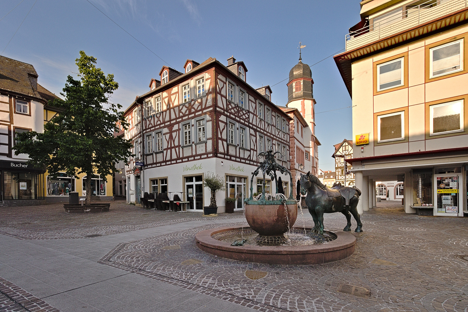 Morgenspaziergang im Mai durch Alzey