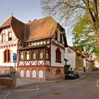 Morgenspaziergang in Alzey am Anfang des Frühlings