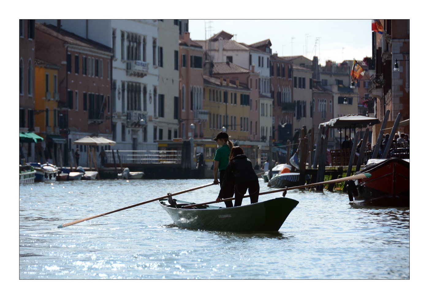 Morgensport in Venedig